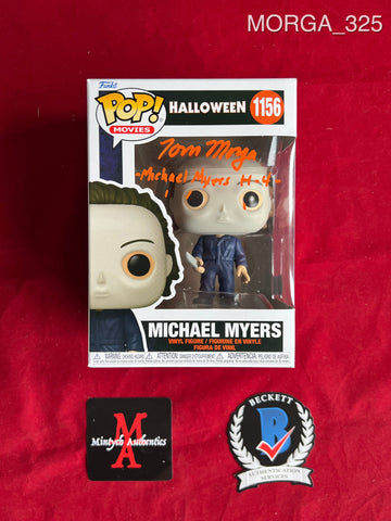 MORGA_325 - Halloween 1156 Michael Myers Funko Pop! Autographed By Tom Morga