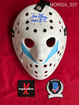 MORGA_337 - Jason Voorhees Part V 13X Studios Mask Autographed By Tom Morga