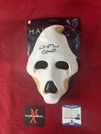 MORROW_002 - Ghost (Haunt) Trick Or Treat Studios Mask Autographed By Chaney Morrow