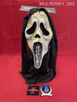 MULRONEY_003 - Ghost Face Aged (Fun World) Mask Autographed By Dermot Mulroney