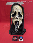 MULRONEY_004 - Ghost Face Aged (Fun World) Mask Autographed By Dermot Mulroney