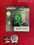 McCARTHY_185 - Ghost Face 018 Knit Series Handmade By Robots Vinyl Figure Autographed By Jenny McCarthy