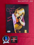 McCARTHY_200 - 8x10 Photo Autographed By Jenny McCarthy