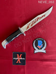 NEVE_053 - Buck 120 Knife Autographed By Neve Campbell