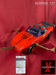 NORRIS_127 - Chuck Norris Karate Corvette Toy Car Autographed By Chuck Norris