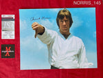 NORRIS_145 - 11x14 Photo Autographed By Chuck Norris