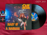 OZZY_012 - Ozzy Osbourne "Diary Of A Madman" Vinyl Record Album Autographed By Ozzy Osbourne