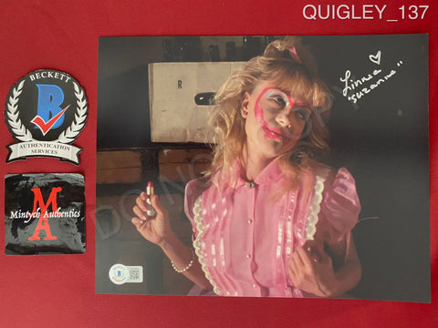 QUIGLEY_137 - 8x10 Photo Autographed By Linnea Quigley