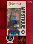 ROMIJN_037 - Marvel 638 Mystique Funko Pop! Autographed By Rebecca Romijn