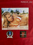 ROMIJN_352 - 8x10 Photo Autographed By Rebecca Romijn