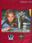 ROMIJN_376 - 11x14 Photo Autographed By Rebecca Romijn