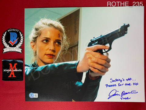 ROTHE_235 - 11x14 Photo Autographed By Jessica Rothe