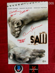 SAW_005 - 11x17 Photo Autographed By Tobin Bell, Shawnee Smith & Cary Elwes