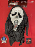 SCREAM_227 - Ghost Face Fun World Mask Autographed By Matthew Lillard & Skeet Ulrich