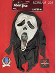 SCREAM_228 - Ghost Face Fun World Mask Autographed By Matthew Lillard & Skeet Ulrich