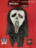 SCREAM_232 - Ghost Face Fun World Mask Autographed By Matthew Lillard & Skeet Ulrich