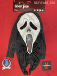 SCREAM_233 - Ghost Face Fun World Mask Autographed By Matthew Lillard & Skeet Ulrich