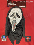 SCREAM_238 - Ghost Face Fun World Mask Autographed By Matthew Lillard & Skeet Ulrich