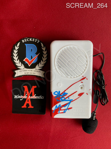 SCREAM_264 - Voice Changer Prop Autographed By Matthew Lillard & Skeet Ulrich