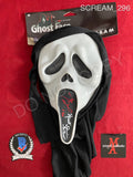 SCREAM_296 - Ghostface (Fun World) Mask Autographed By Matthew Lillard & Skeet Ulrich