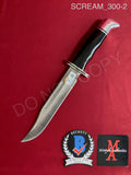 SCREAM_300 - Buck 120 Knife Autographed By Matthew Lillard & Skeet Ulrich