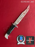 SCREAM_300 - Buck 120 Knife Autographed By Matthew Lillard & Skeet Ulrich