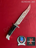 SCREAM_303 - Buck 120 Knife Autographed By Matthew Lillard & Skeet Ulrich