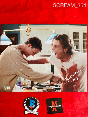 SCREAM_354 - 11x14 Photo Autographed By Matthew Lillard & Skeet Ulrich