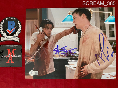 SCREAM_385 - 8x10 Photo Autographed By Matthew Lillard & Skeet Ulrich