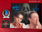 SCREAM_401 - 8x10 Photo Autographed By Matthew Lillard & Skeet Ulrich