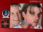 SCREAM_412 - 8x10 Photo Autographed By Matthew Lillard & Skeet Ulrich