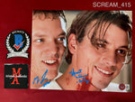 SCREAM_415 - 8x10 Photo Autographed By Matthew Lillard & Skeet Ulrich