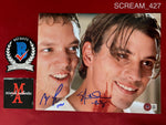 SCREAM_427 - 8x10 Photo Autographed By Matthew Lillard & Skeet Ulrich