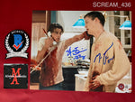 SCREAM_436 - 8x10 Photo Autographed By Matthew Lillard & Skeet Ulrich