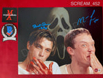 SCREAM_452 - 11x14 Photo Autographed By Matthew Lillard & Skeet Ulrich