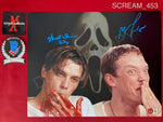 SCREAM_453 - 11x14 Photo Autographed By Matthew Lillard & Skeet Ulrich