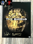 SHIELD_016 - 16x20 Photo Autographed By Michael Chiklis & Walton Goggins