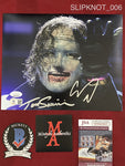 SLIPKNOT_006 - 8x10 Photo Autographed By Corey Taylor & Tom Savini