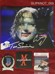 SLIPKNOT_009 - 8x10 Photo Autographed By Corey Taylor & Tom Savini