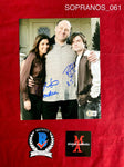 SOPRANOS_061 - 8x10 Photo Autographed By Jamie-Lynn Sigler & Robert Iler