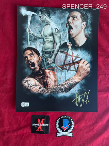 SPENCER_249 - 11x14 Photo Autographed By Spencer Charnas From Ice Nine Kills