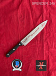 SPENCER_345 - Real 8" Blade Butchers Knife Autographed By Spencer Charnas