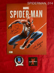 SPIDERMAN_014 - 11x14 Photo Autographed By Yuri Lowenthal & William Salyers