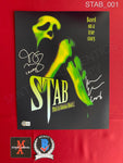 STAB_001 - 11x14 Photo Autographed By Heather Graham & Jenny McCarthy