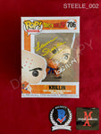 STEELE_002 - Dragon Ball Z 706 Krillin Funko Pop! Autographed By Laurie Steele