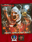 TERRIFIER_081 - Terrifier 2 Original Score By Pual Wiley Vinyl Record Autographed By David Howard Thornton, Lauren LaVera, Elliott Fullam, Leah Voysey, Damien Leone & Amelie McLaine