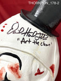 THORNTON_178 - Art The Clown (Bloody Version) Trick Or Treat Studios  Mask Autographed By David Howard Thornton