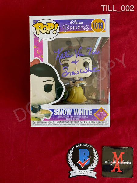 Snow 2024 White Signed Funko Pop Disney Beckett BAS COA 797