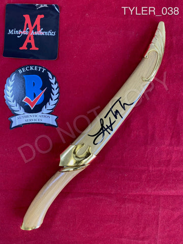 TYLER_038 - LOTR Replica Mini Sword Autographed By Liv Tyler