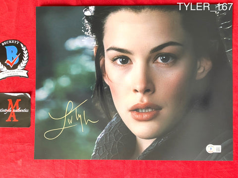 TYLER_167 - 11x14 Photo Autographed By Liv Tyler